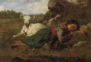 Joaquin Agrasot y Juan The Two Friends oil painting